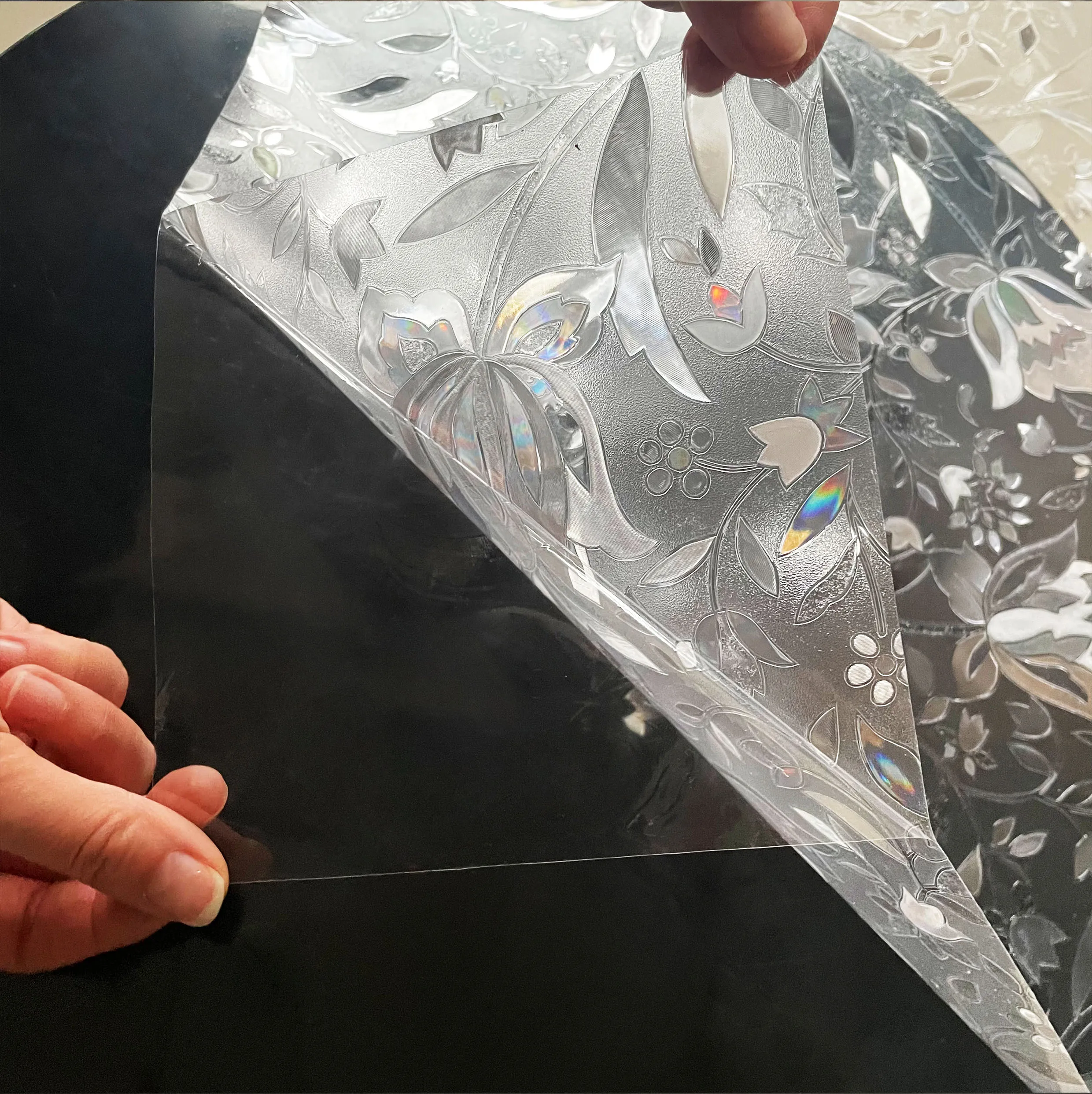 Home frosted privacy window film self adhesive glass stickers frosted glass decoration