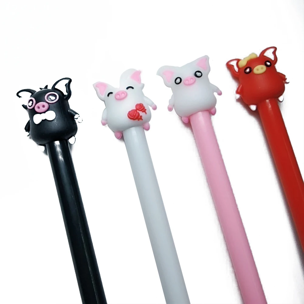 2D 3D  Figurine soft PVC plastic pencil topper decoration cartoon pen topper in artificial crafts