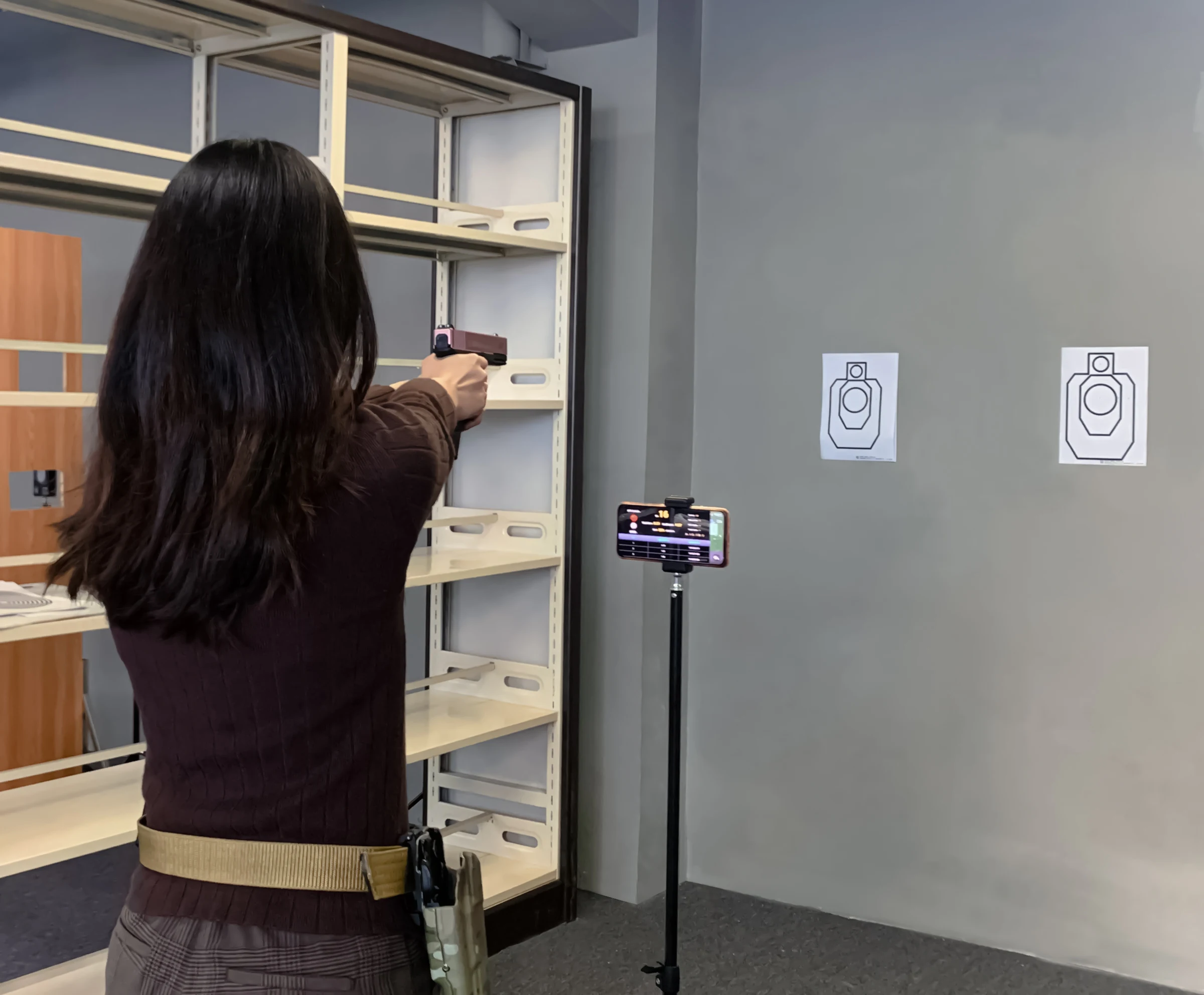 IPSC IDPA 3GUNS Laser Dry Fire Training System For Basic Precision And Fast Shooting Training Steel Poppers Shooting Training
