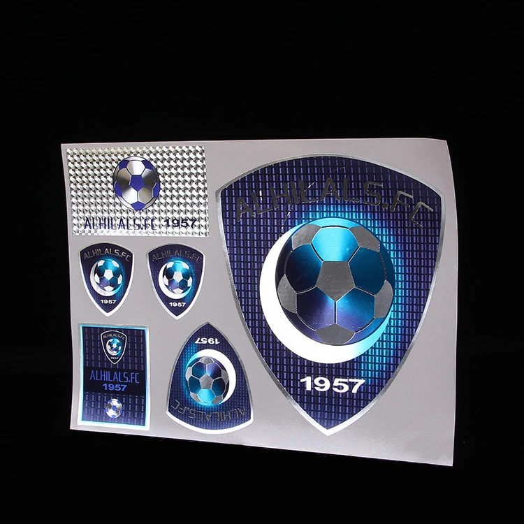 
High quality stickers label glossy electroplating sticker custom die cut stickers cheap price 