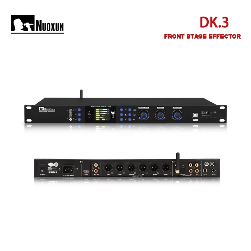 DK.3 Karaoke Sound Processor Front Stage Effector Effects DSP Audio