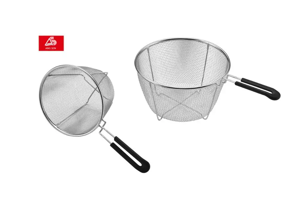 French Chip Frying basket With Detachable Handle