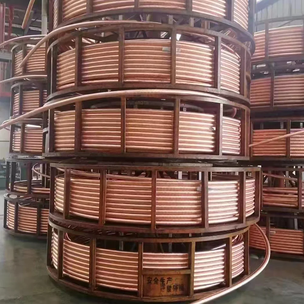 High Quality 99.95% Pure Copper Insulation Spiral Copper Tube For Air Conditioner