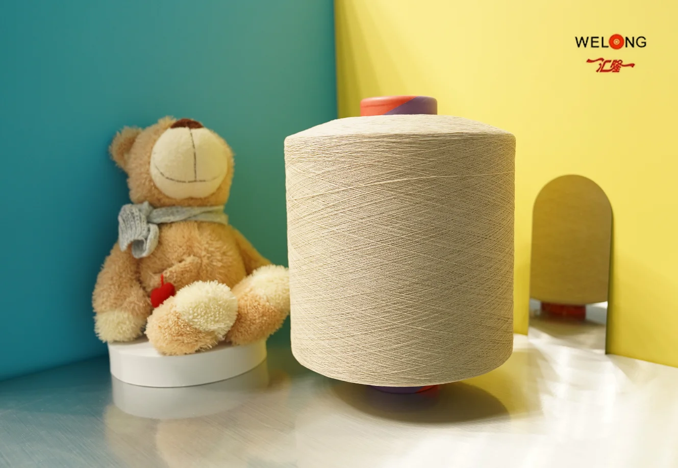 samples 100% polyester dty 150 48 yarn