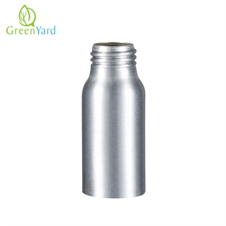 Алюминиевый флакон с насосом для косметического лосьона для тела, металлическая бутылка для косметики, 10 мл/20 мл/30 мл/50 мл