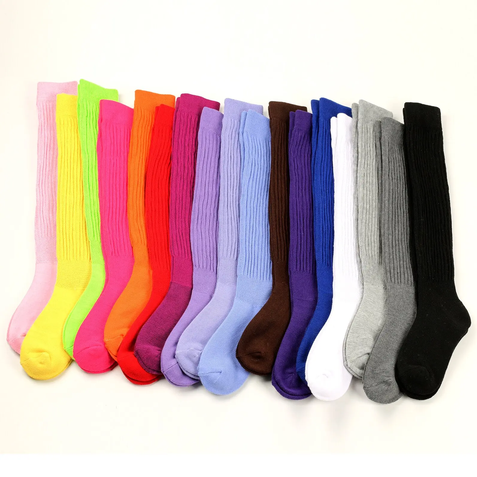 Loose Comfortable Style Warmth Pile Stockings Thickened Terry Towel Bottom Slouch Socks