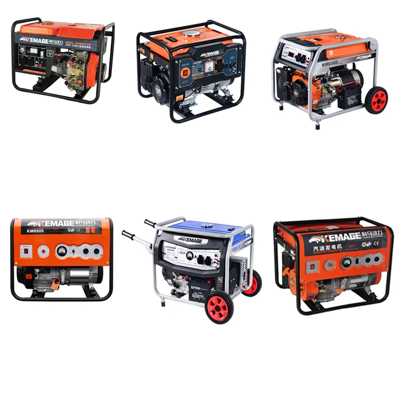 3kw Gasoline Portable Generator for Emergency Backup