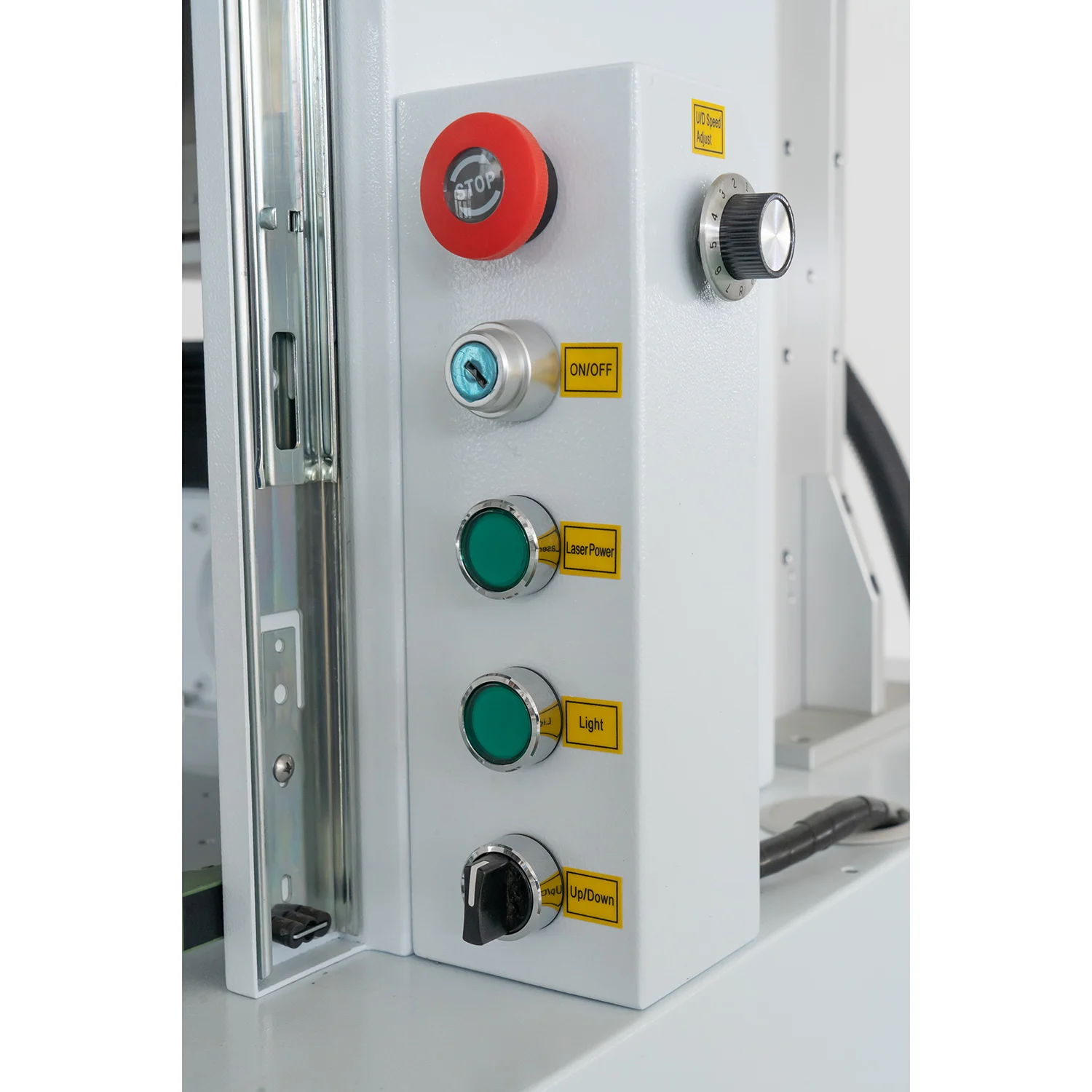 High accuracy Desktop UV Laser Marking Machine Mental Marking for glass plastic circuit board cutting