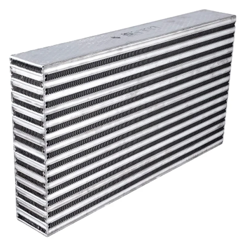 High Quality Custom Made Bar Plate Fin Heat Exchanger Water To Air Auto Intercooler core