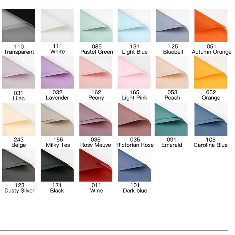 Florist Supplies Waterproof Wrapping Paper For Flower