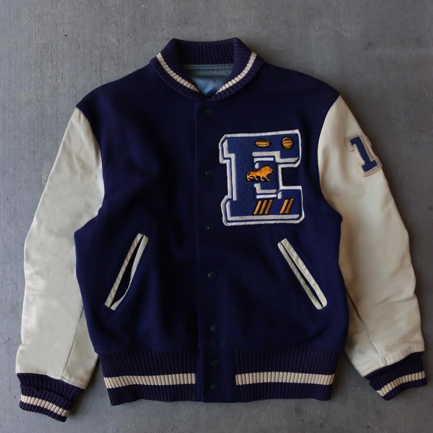 2024 Hot Selling New Styles Customization Chenille Embroidery Leather Sleeve Baseball Letterman Varsity Jacket