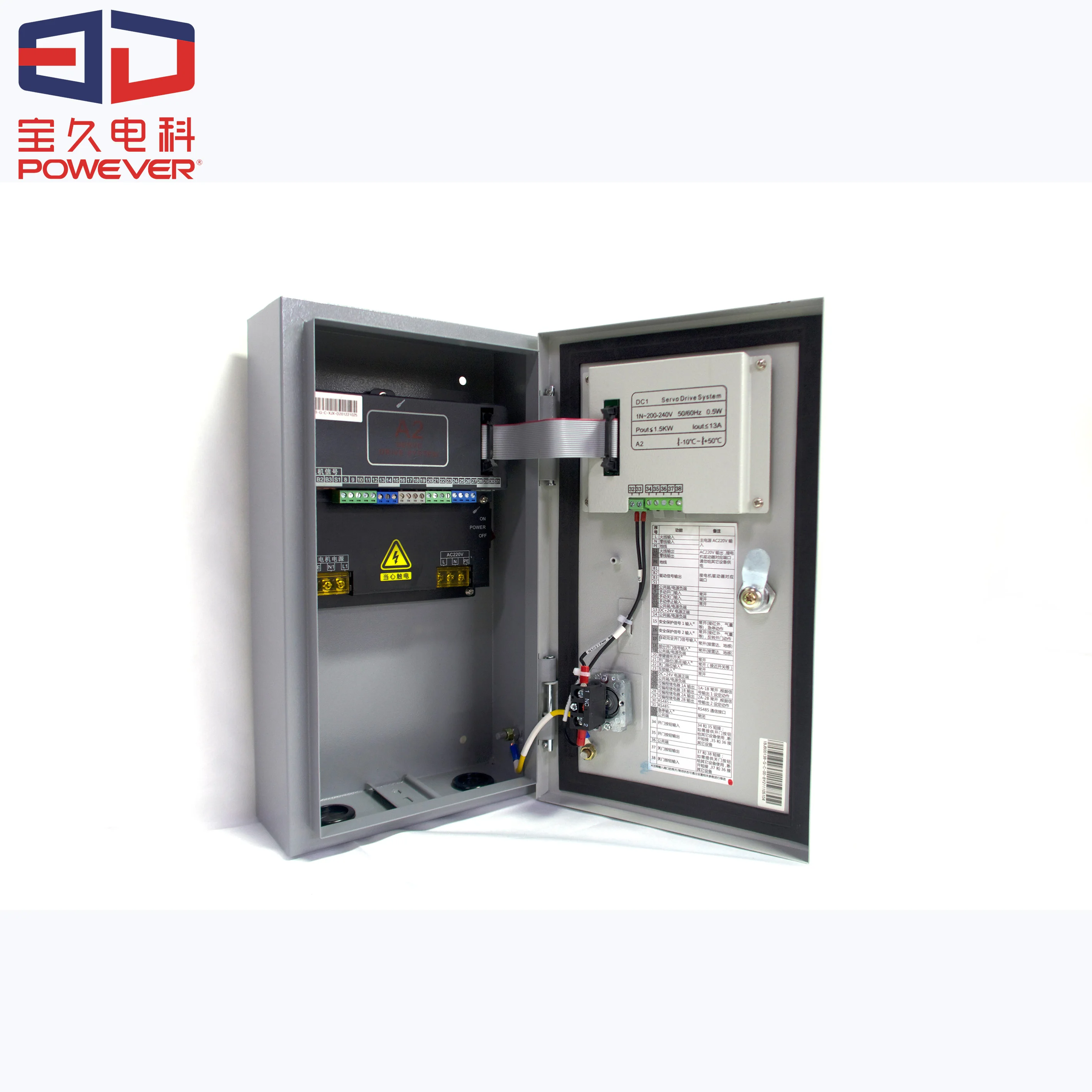 750W 2500Rpm High Precision Brushless Dc Automatic Door DC Servo Motor with Electronic Mechanical Brake