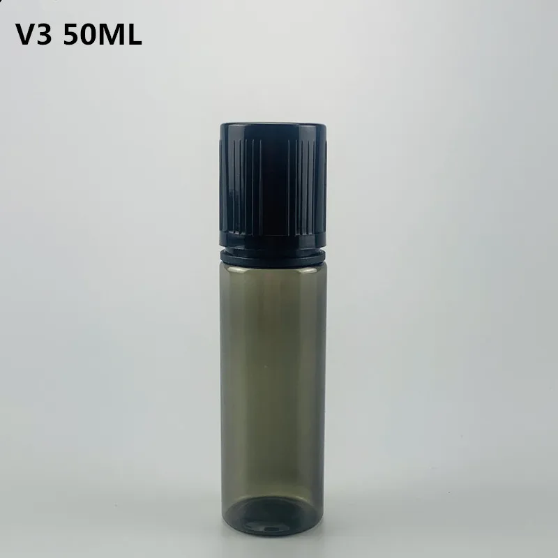 wholesale pet plastic oil bottle with twist lid 60ml 50ml 30ml pet plastic bottle with cap Plastic Dropper Bottle