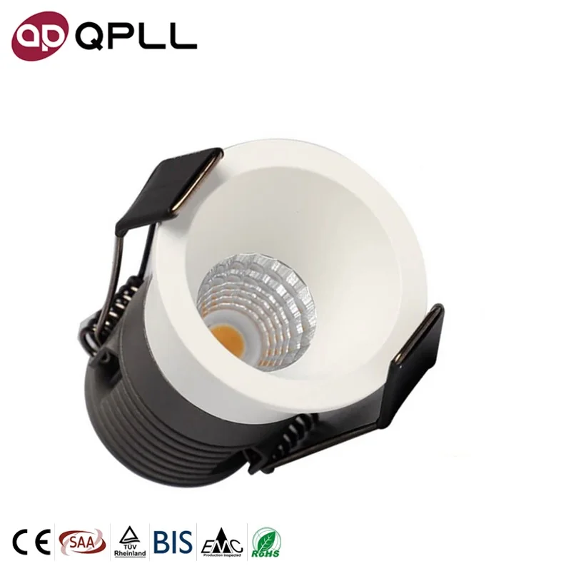 Factory Direct Supply LED Mini COB Flexible Christmas Spotlights Anti Glare Spotlight