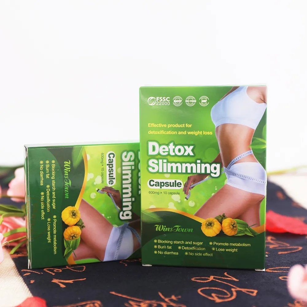 Экстракт Winstown garcinia cambogia порошок Детокс капсулы для похудения экстракт листьев лотоса блокирующий крахмал и сахар