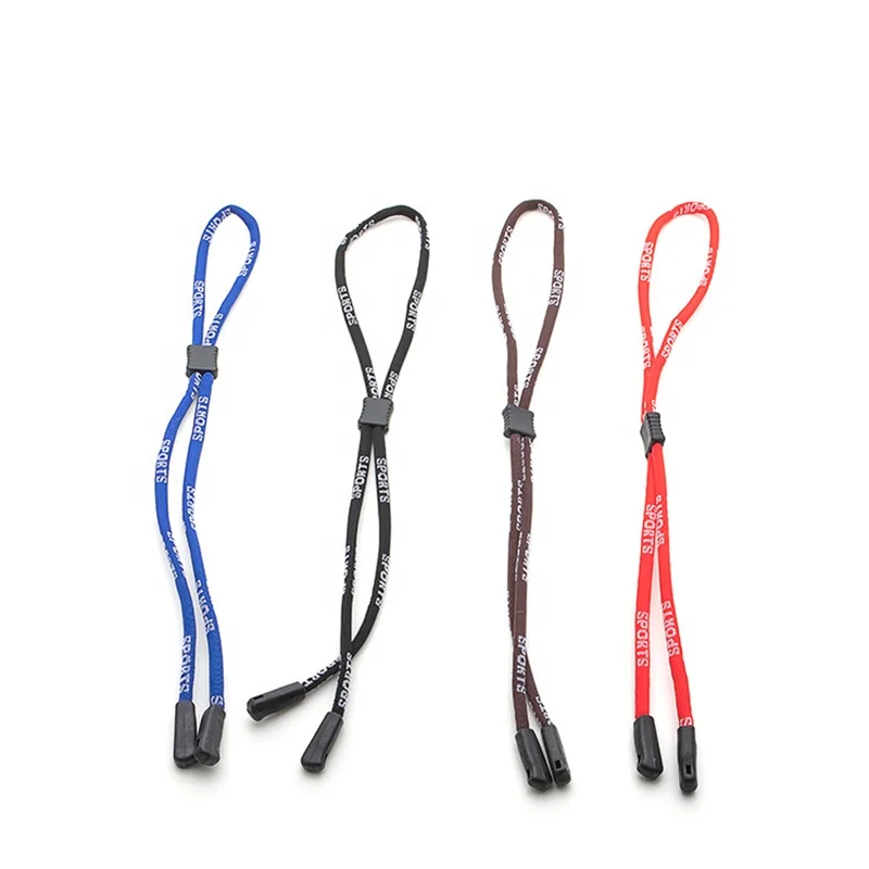 Hot Sale Customized Multicolor 64cm Silicone Nylon Kids Eyeglasses String Rope For glasses Strap Cord