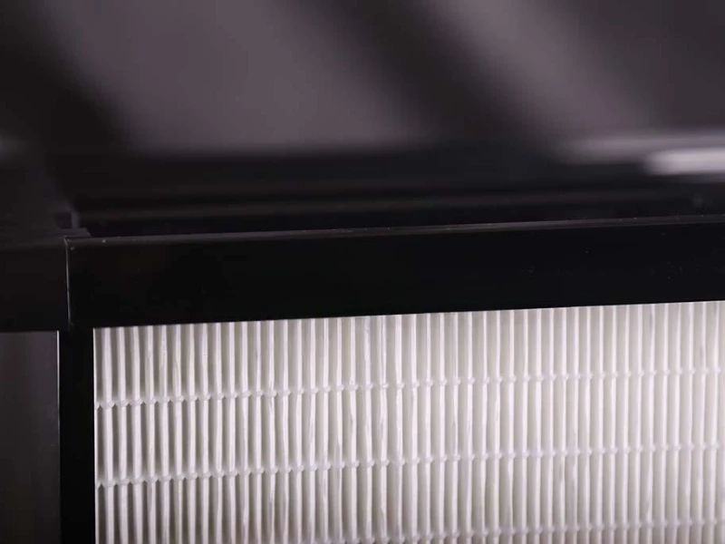 Manufacturer provides high air volume V-shaped sub high efficiency air filter combination filter
