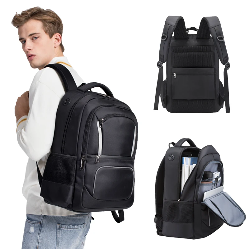 OEM Large Capacity Waterproof Anti Theft Travel Business Backpack 15.6 Inch Laptop Backpack Bags for Men