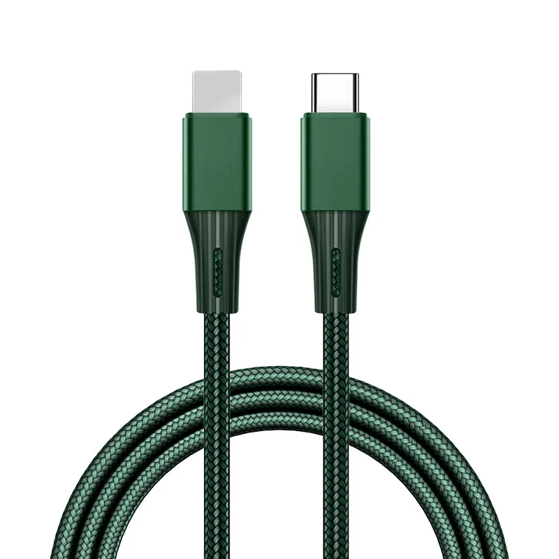 Зарядный кабель PD 20 Вт 1 м 2 Тип c для lighting iphone