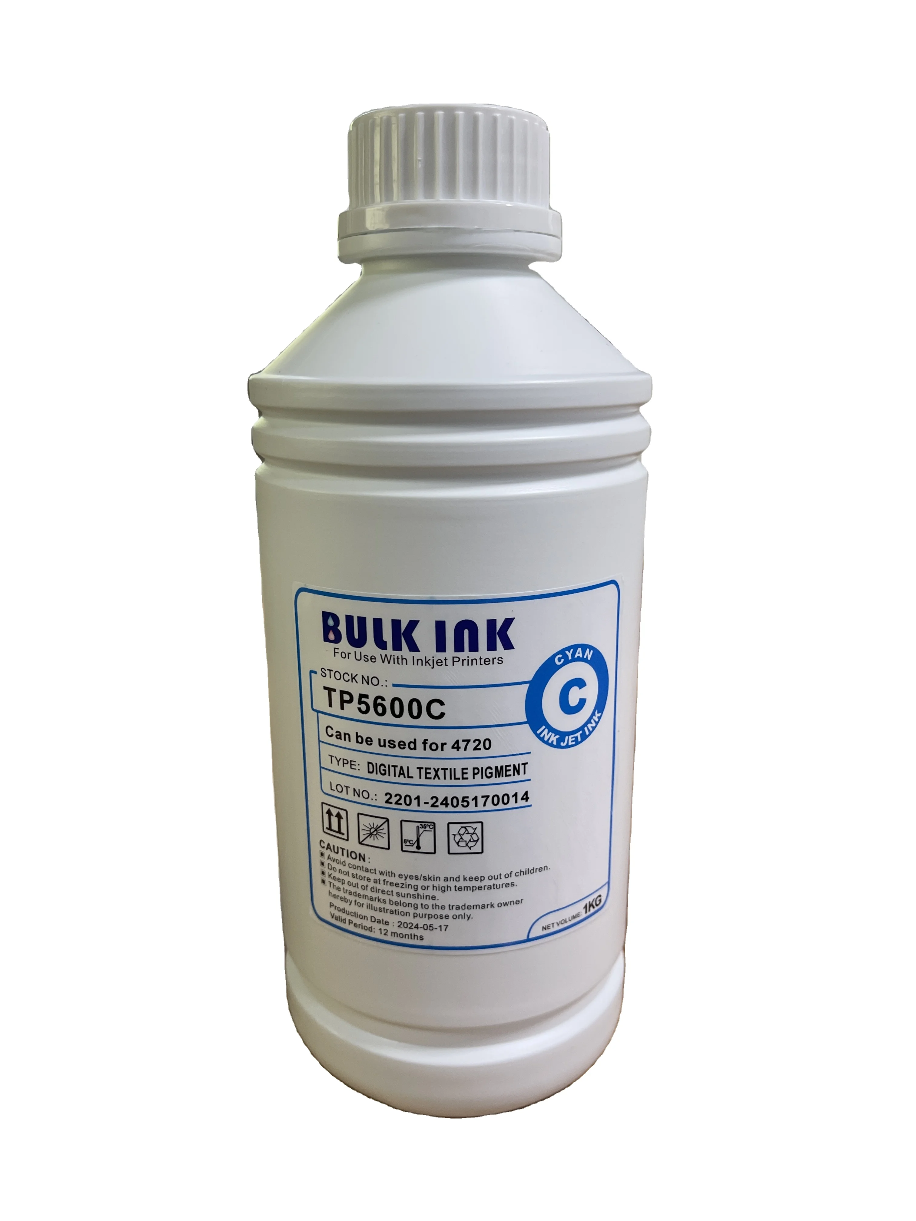 INKBANK Premium High Color Density Digital Pyrography Pigment DTF Ink 1000ml applicable to L1800/P600/L1805 printing machine