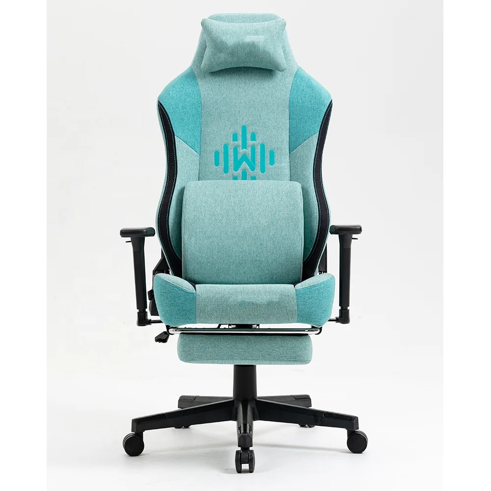 Philippines popular china supplier racing gaming chair fabric game chairs Height Adjustable Rocking Mechanism apply home