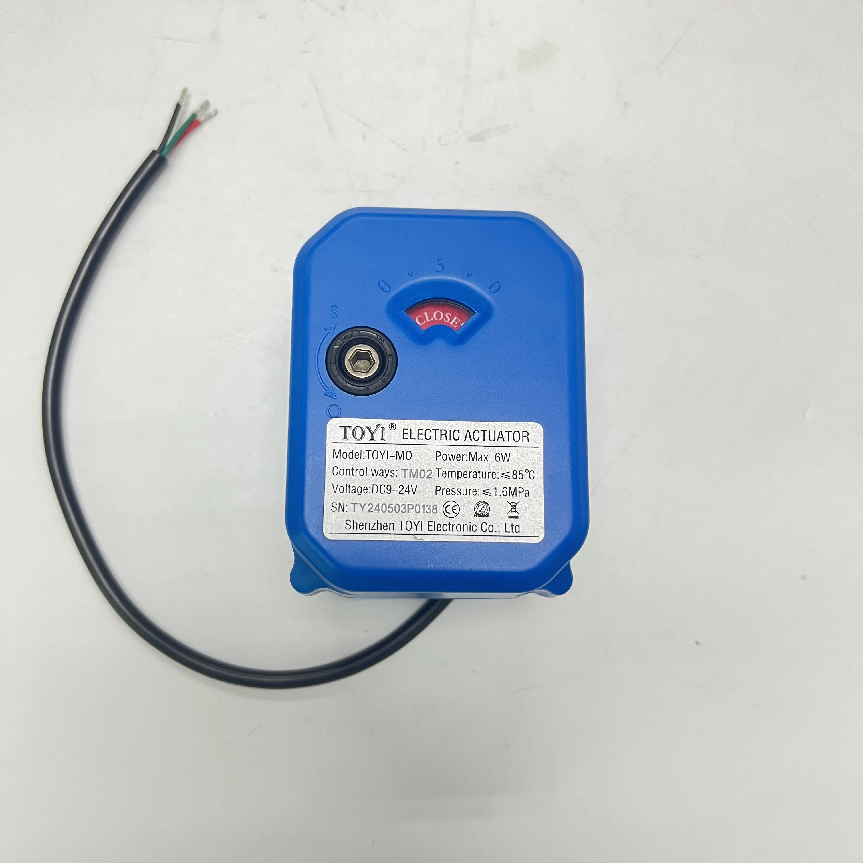 10NM Electric Actuator for AC220V 9V12V24VDC Electrical Control Valve Customizable OEM Electric Ball Valve Control