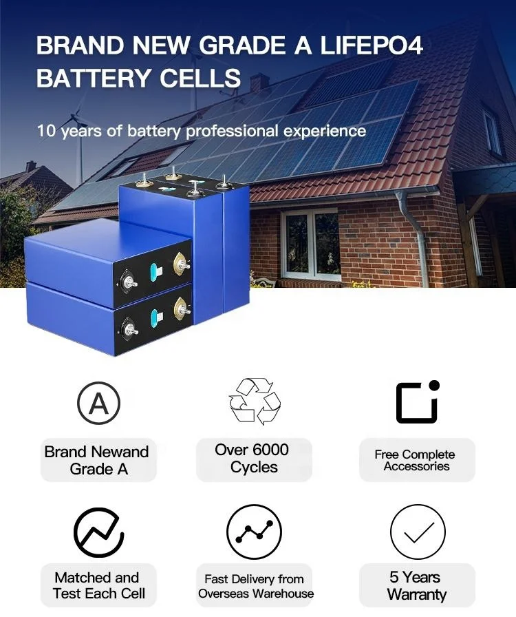 Литиевая батарея Lifepo4 призматическая 280Ah 3 2v52ah 62ah 80ah 90ah 105ah lifepo4 система хранения солнечной энергии