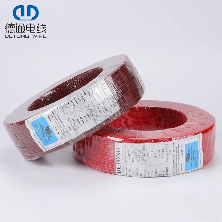High Quality Copper Pvc Insulated Automotive Wire 1007 3 Core 1.5mm2 Flexible Cable