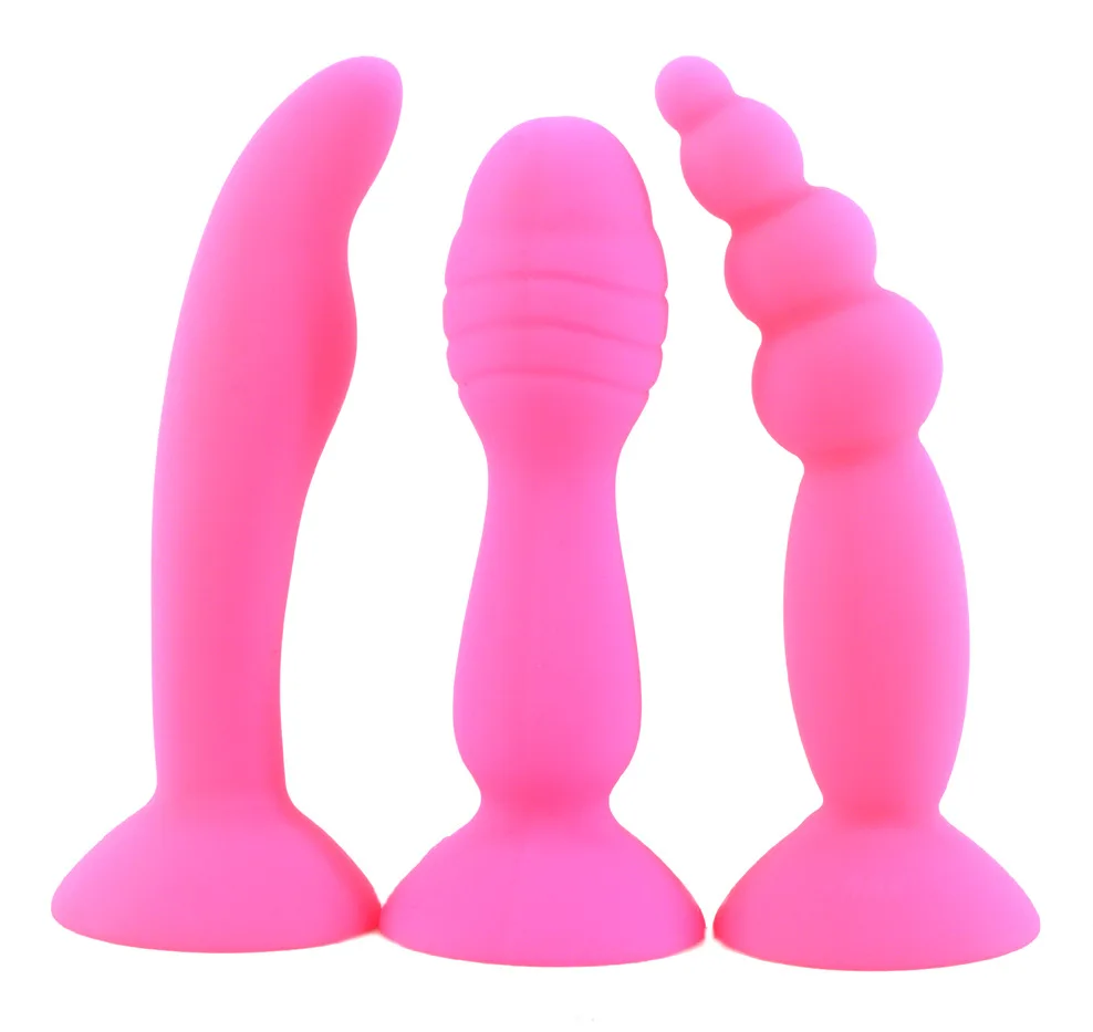 FAAK 10.3cm mini beads silicone anal plug for male  butt plug sex toys anal for female sex toys for men masturbating