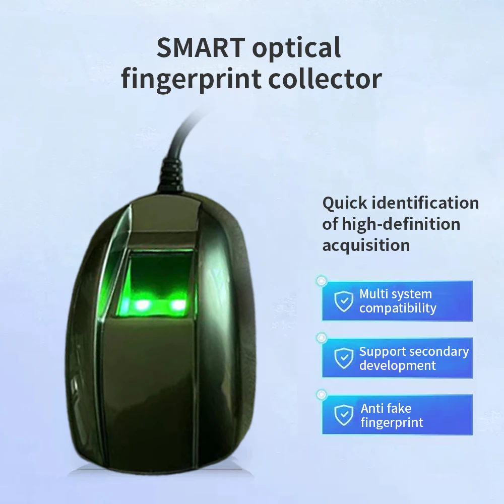 FFi0808 supports USB fingerprint reader biometric scanner for Windows, Android, and Linux SDKs
