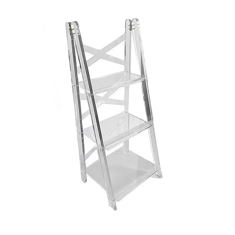 Acrylic folding shelf Transparent storage shelf