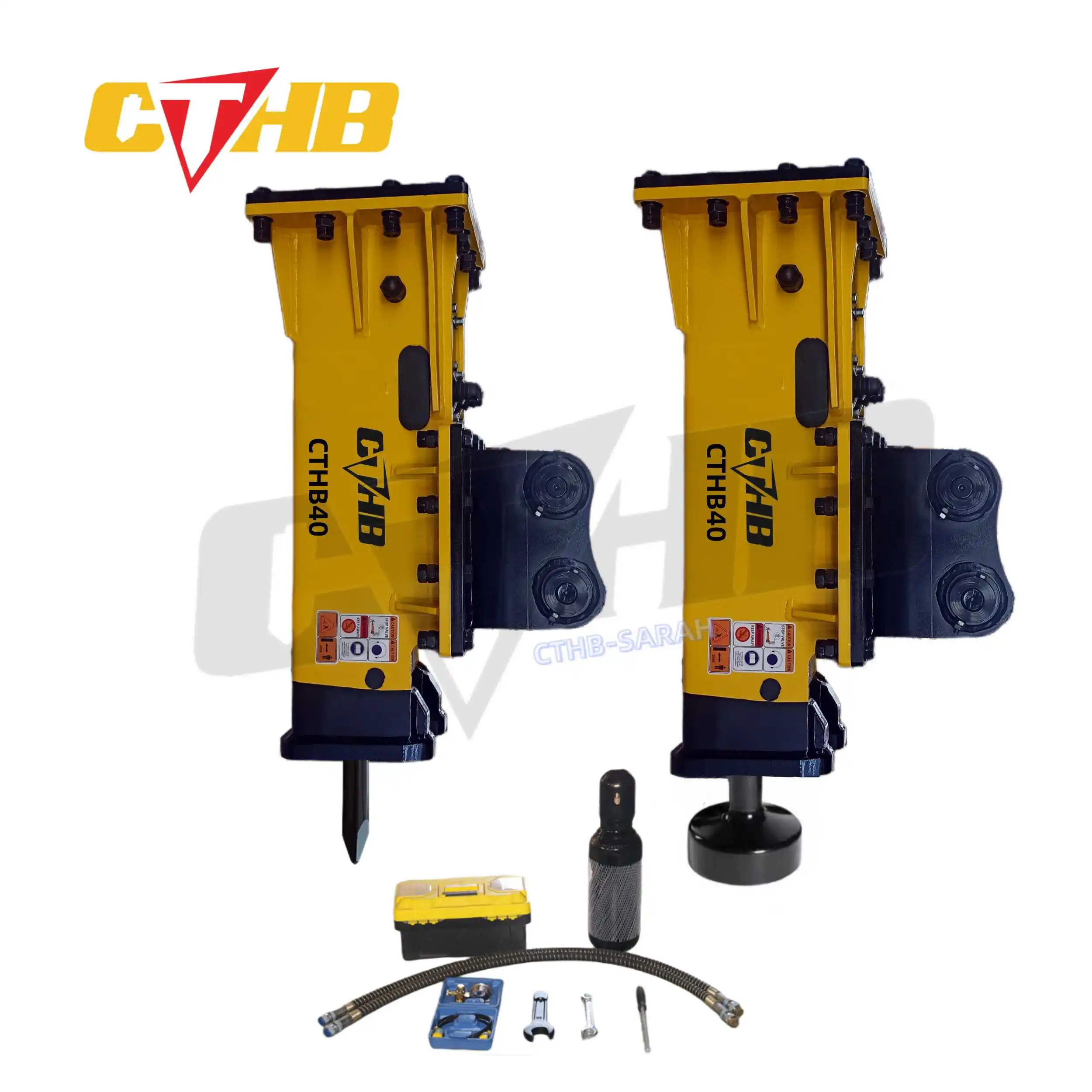 Hydraulic Rock Hammer CTHB Mini Excavator Post Driver Fencing Hammer for Komatsu