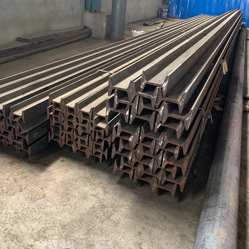 Railing Prices Rails Track 55q Q235 R50 65 Light Heavy Rail Train Hot Rolling Guard Railroad Tubular Steel Guide Rail