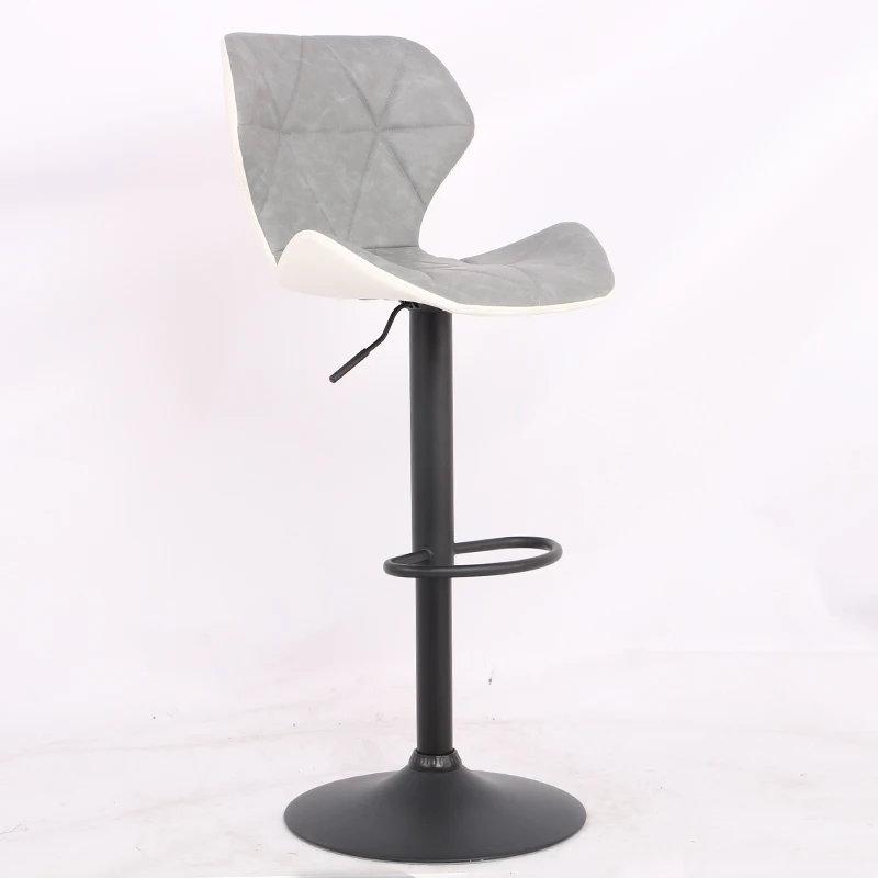 
Classic Hot Sell Retro PU Leather Adjustable Swivel Bar Stools for Kitchen Bistro Pub 