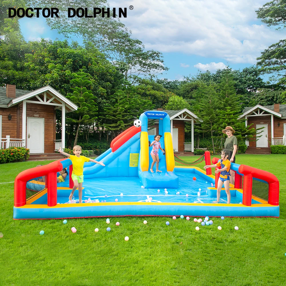 Doctor Dolphin EN71 Inflatable Bounce Animal Commercial Bouncy House With