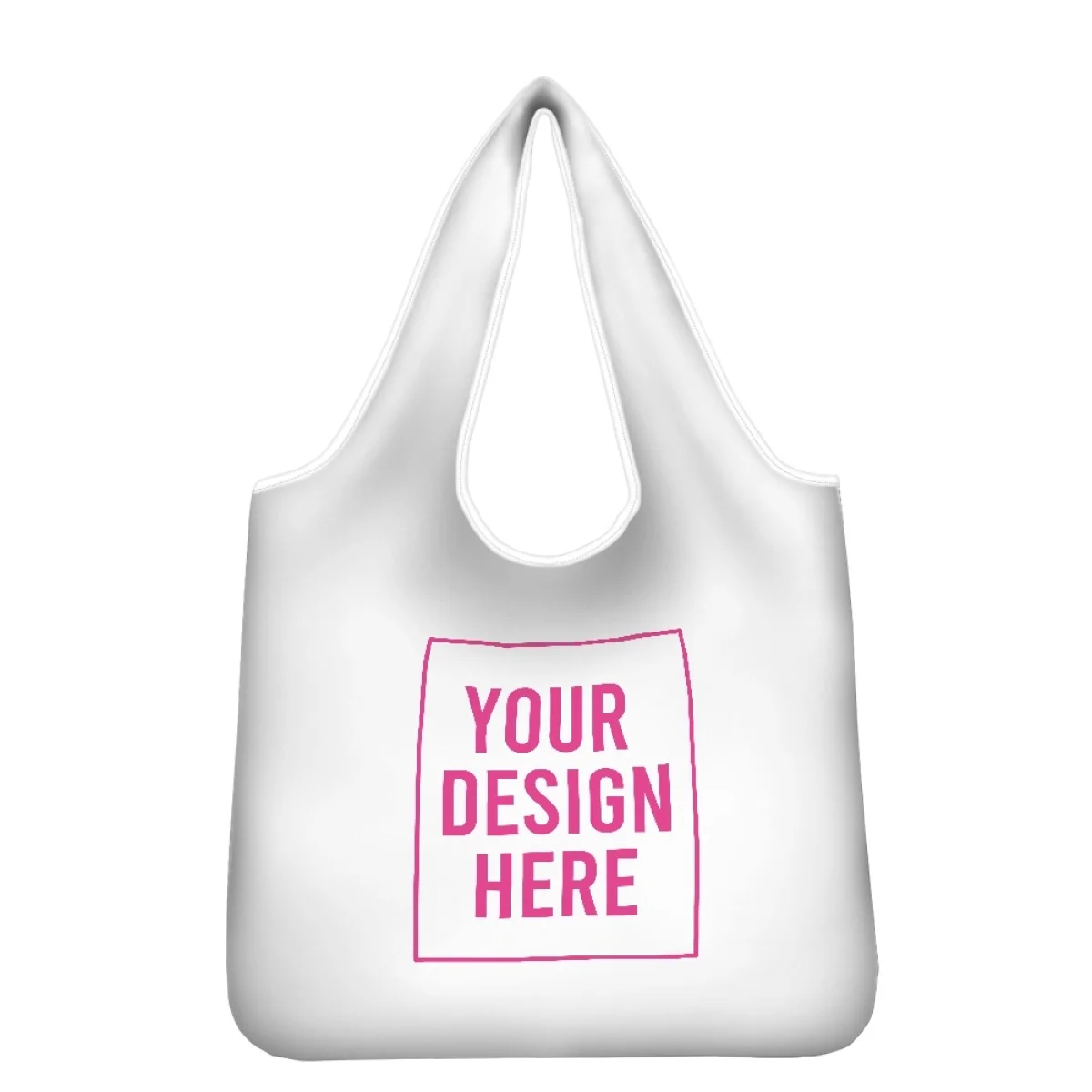 High-capacity Environmenal Shopping Bag Wholesale Fashion Custom Reusable Shopping Bag With Logo Print On Demand Bags Handbag