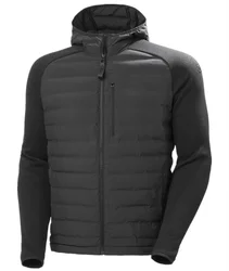 Wholesales customized Warm Insulated Jacket Lightweight Down Jacket Thermal Hiking Hybrid Jacket