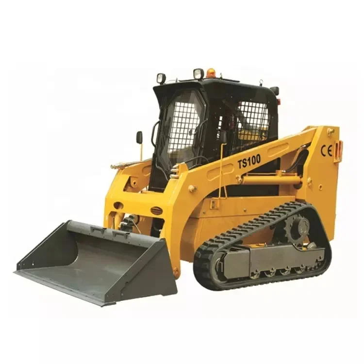 SNSC skid steer loader multifunctional backhoe auger grapple attachments track wheel skid steer