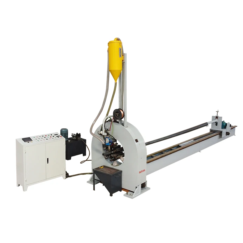 14m Conical Octagonal Hexagon Pole High Mast Pole Making Machine Seam Welding Machine