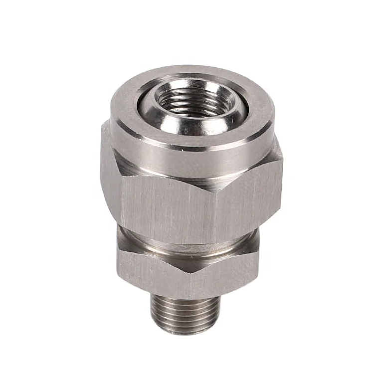 BYCO 155 Adjustable swivel ball joints for nozzle 1/4  Thread Universal Ball Joint Ball Socket Joints