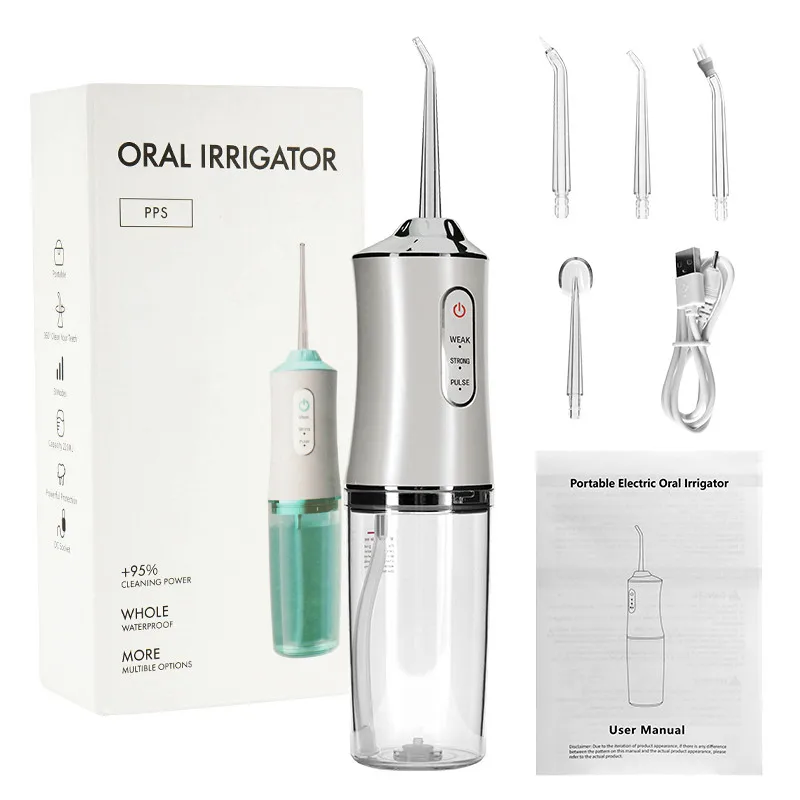 Best Home Oral Health Usb Rechargeable Electronic Cordless  water Flosser