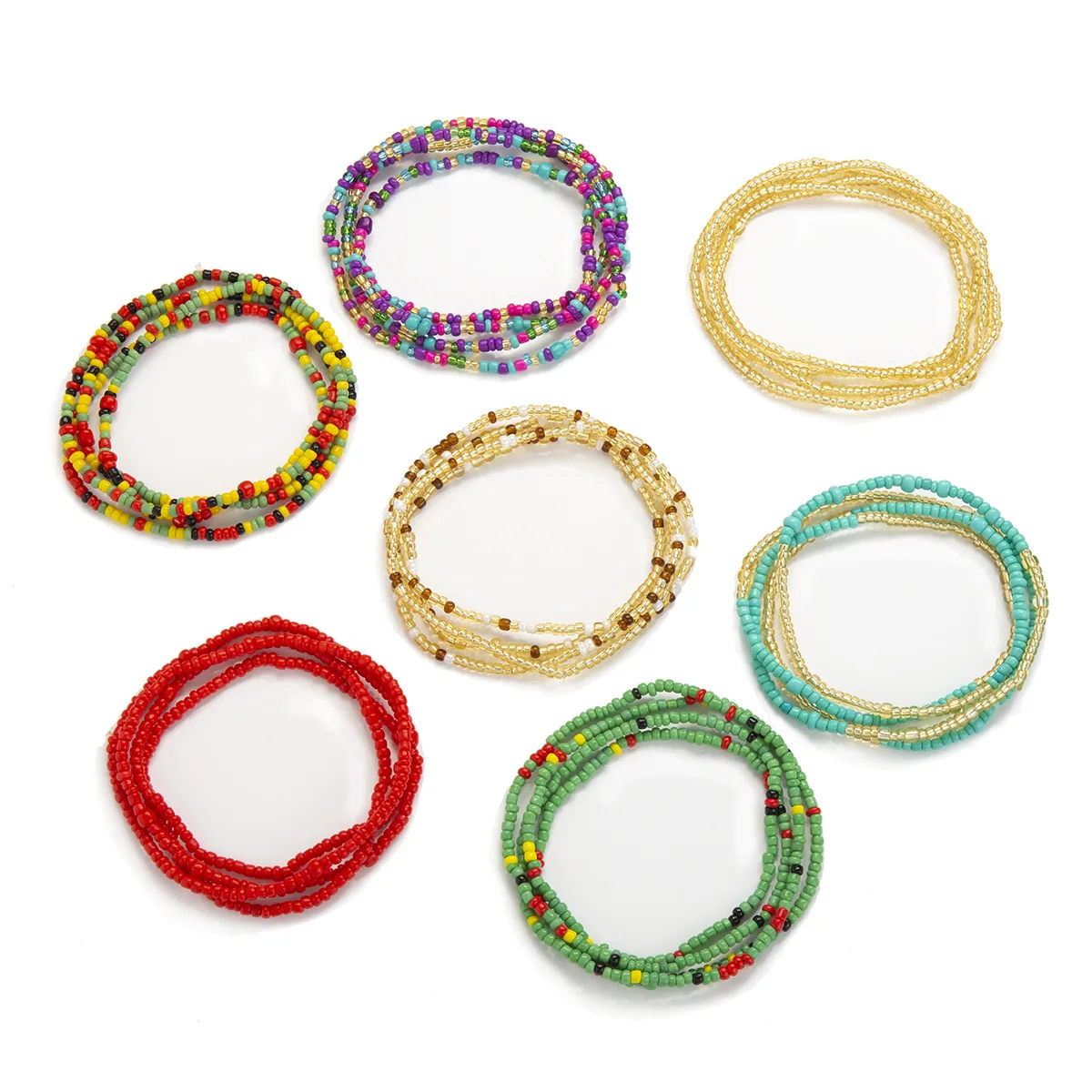 Handmade Multilayer Waist Beads For Women Belly Chain Personality Tattoo Waist Chain Sexy Bikini Backless Top Body Chain