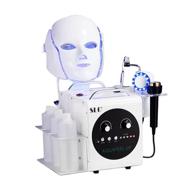 Professional Five generation five head Small Bubble Cosmetology Instrument hydra oxygen facial deep cleaning skin care machine