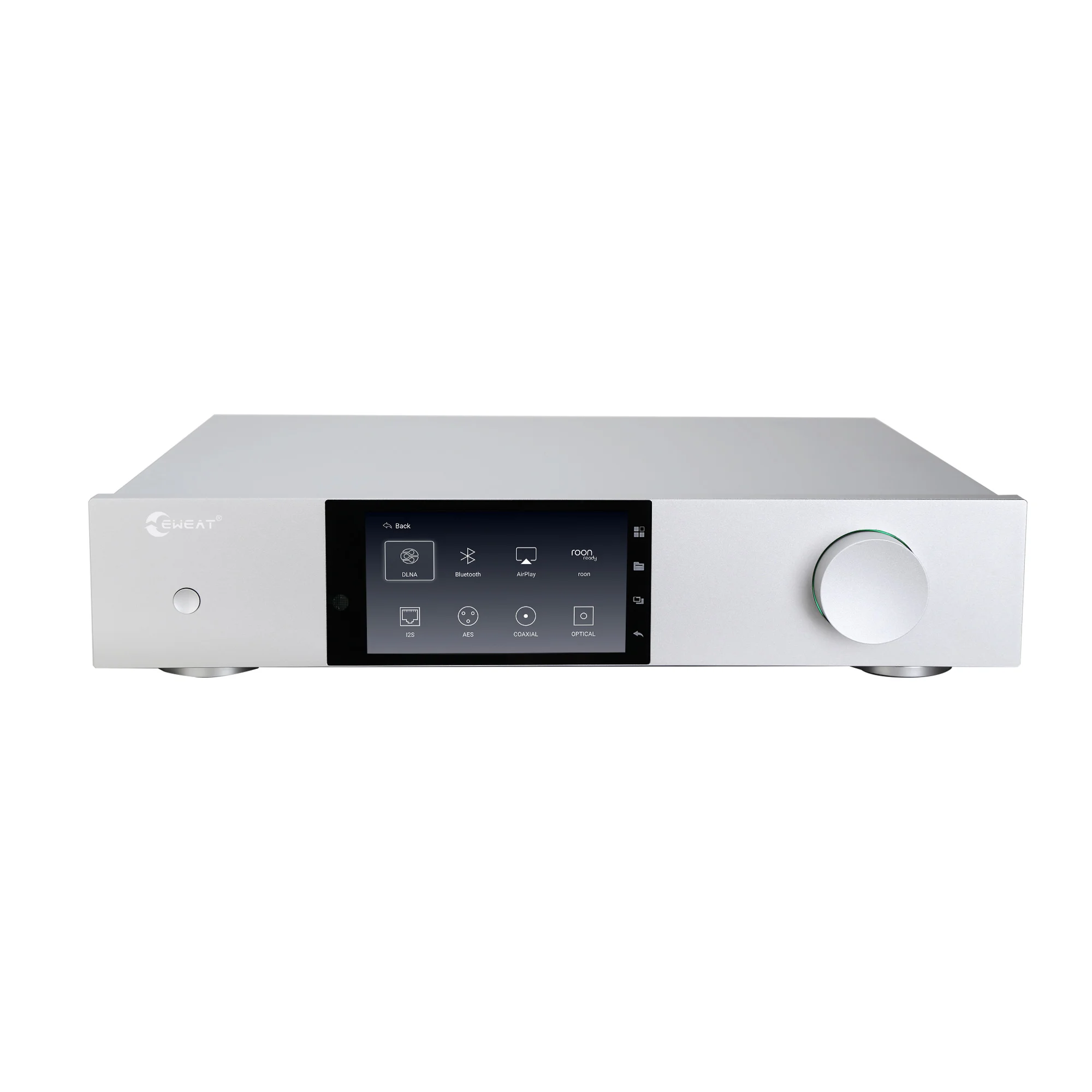 EWEAT DMP50 потоковый музыкальный плеер HDD NAS Hi-Fi музыка цифровой аудиоплеер DSD512 PCM768 DAC