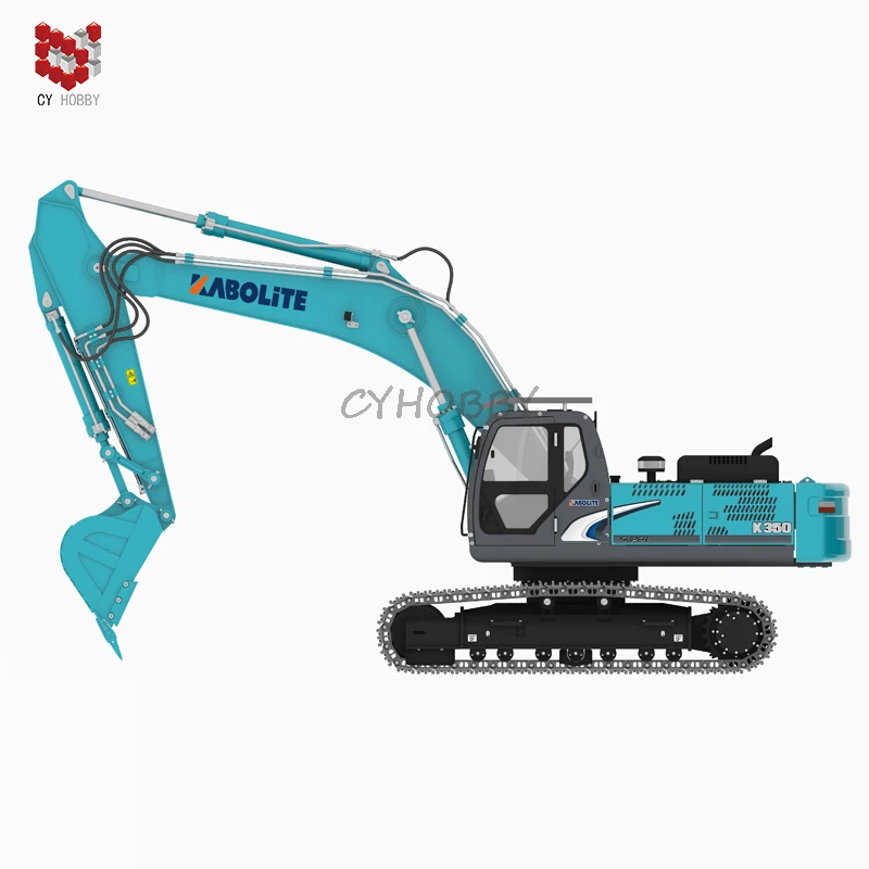 HUINA K350 KABOLITE 1/14 цельнометаллическая радиоуправляемая гидравлическая литой экскаваторная модель общий вес 28 кг