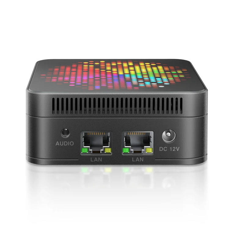 2024 HSI Intel N95 N100 Mini PC RAM DDR5 8GB 16GB 512GB настольный компьютер 4K двойной Lan тройной дисплей Ubuntu Wins11 игровой мини-ПК