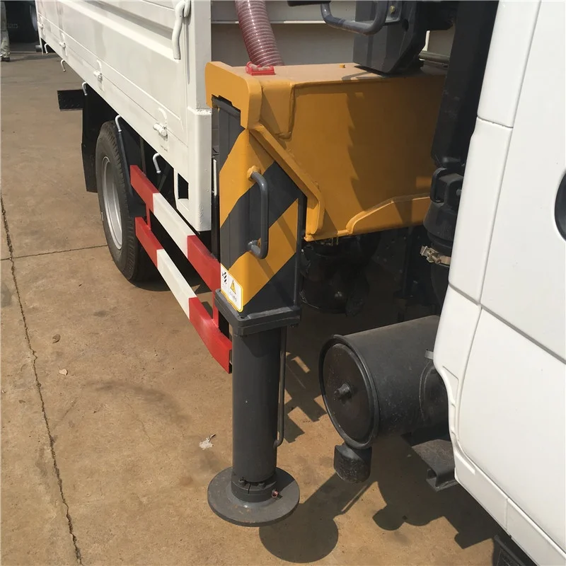 4x2 right hand drive tipper dump truck 5 ton truck with hiab