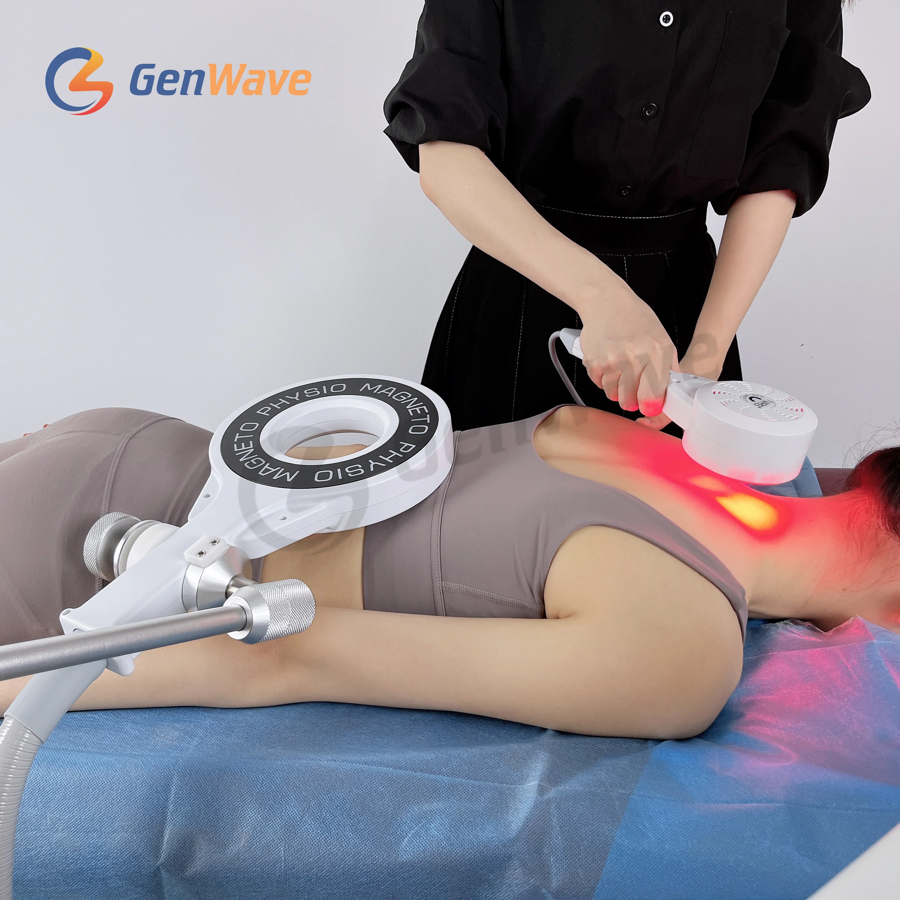 Physical 3 In 1 Machine Magnet Combine Shockwave PMST Neo Pain Relief PMST Wave Therapy Device