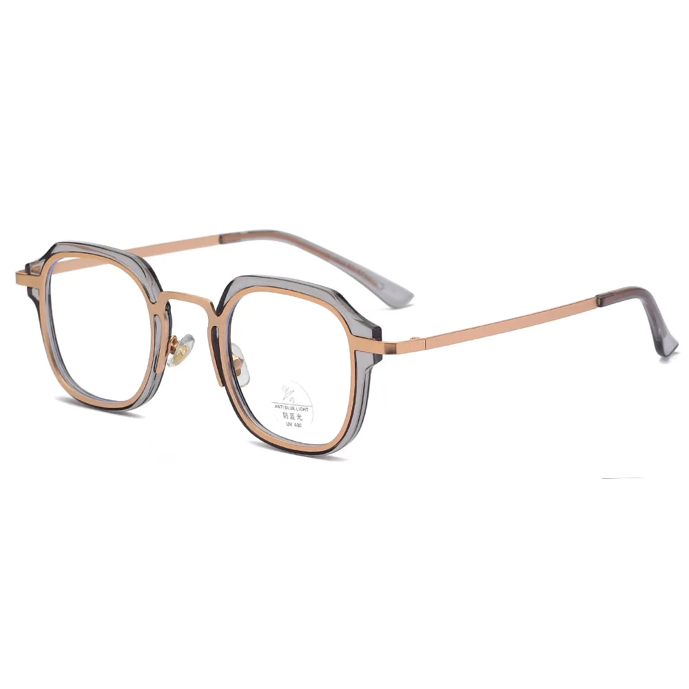 Оптовая продажа, новейшая модель мужских дизайнерских очков tr90 с антисиним светом, оправы для очков для мужчин