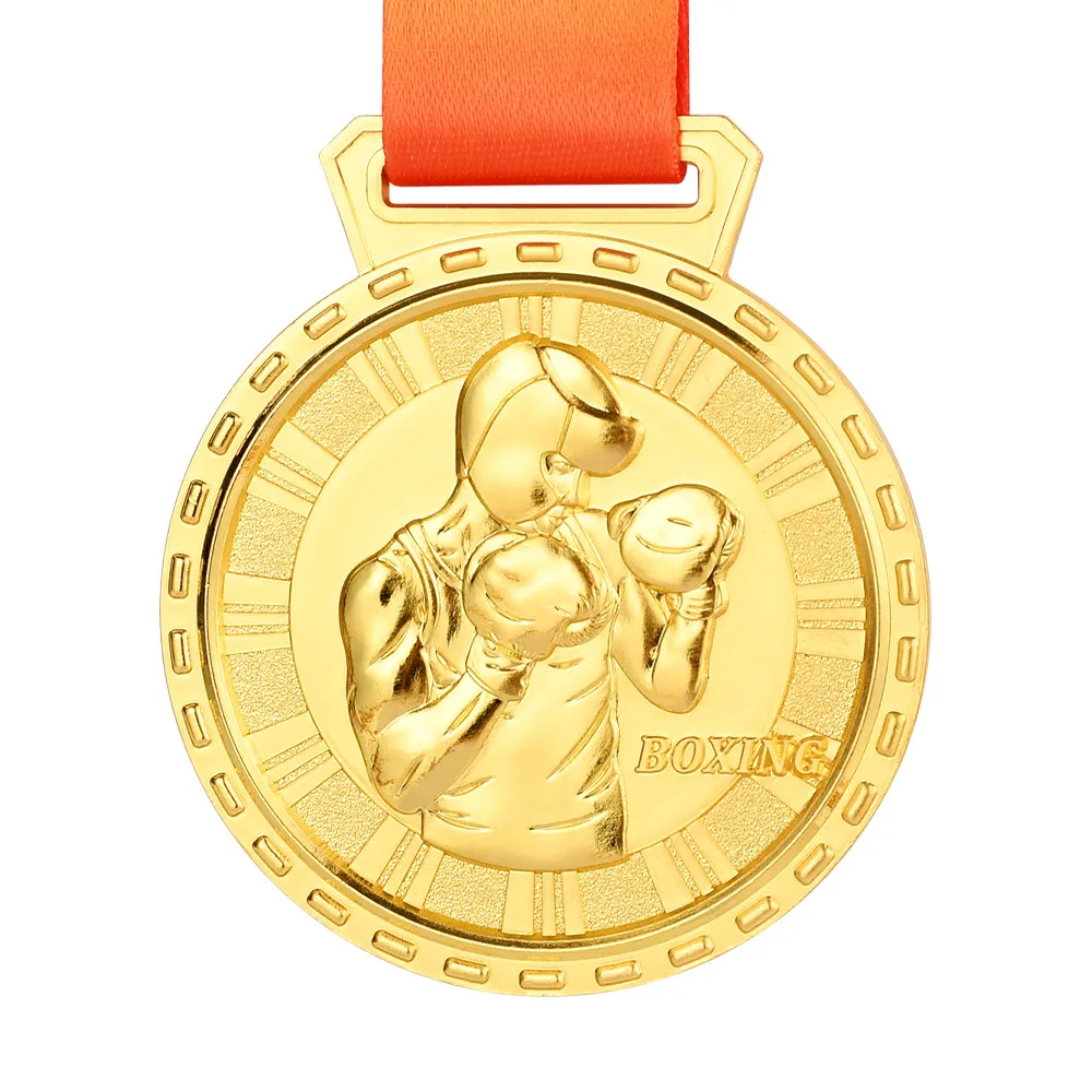 Wholesale Precious Medals Gold Award Trophy Miniature Medals For Boxing Soccer Race